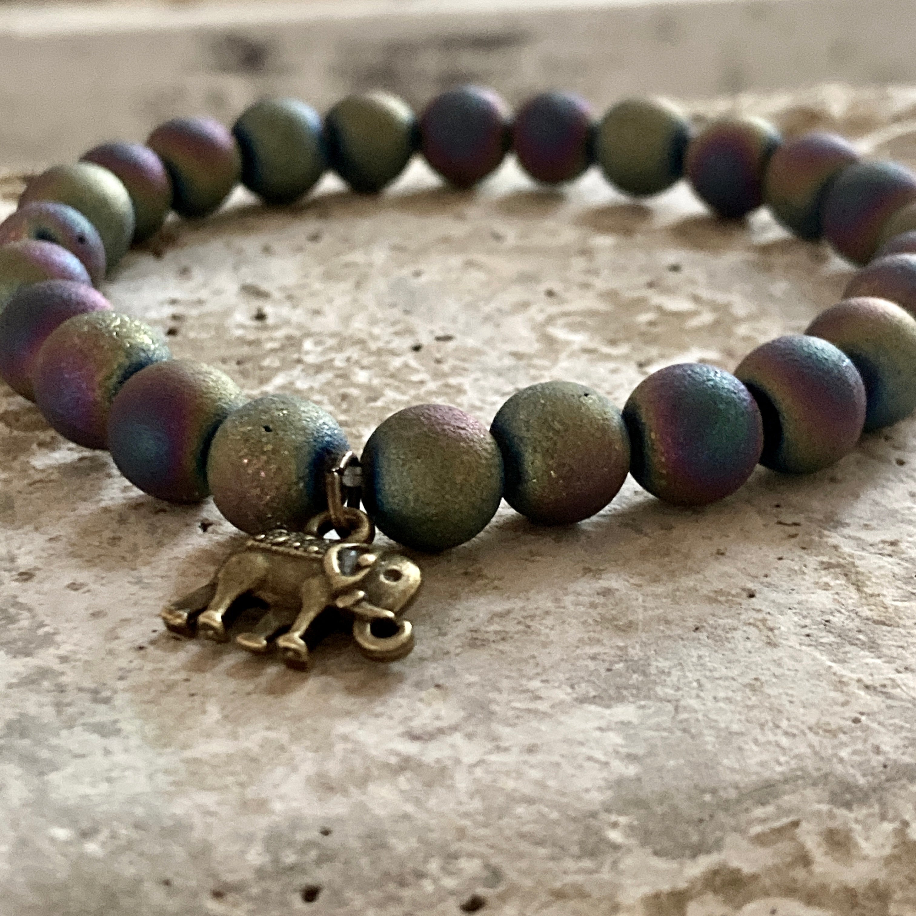 VITALITY | ENERGIZE | LUCK - Titanium Quartz Bracelet