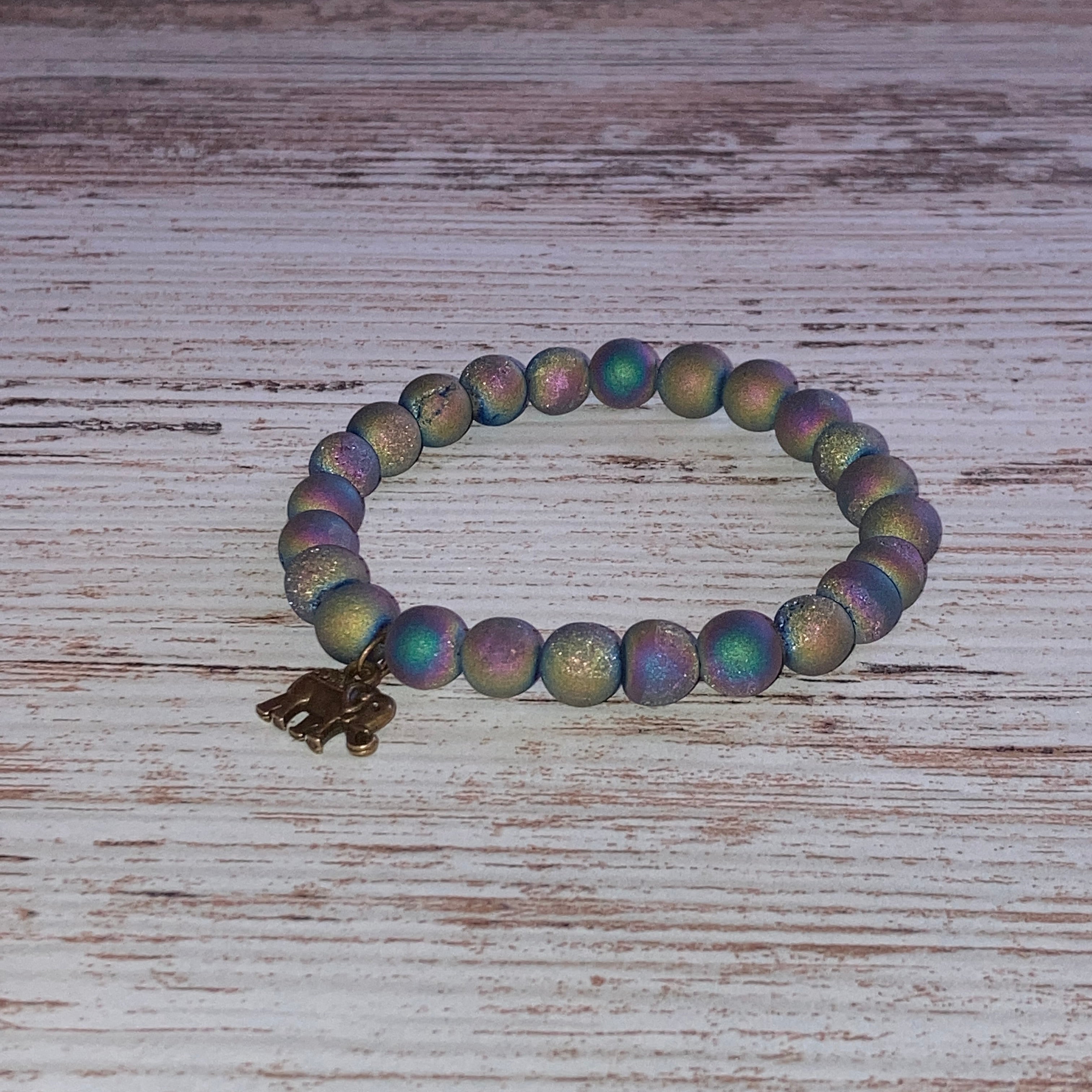 VITALITY | ENERGIZE | LUCK - Titanium Quartz Bracelet