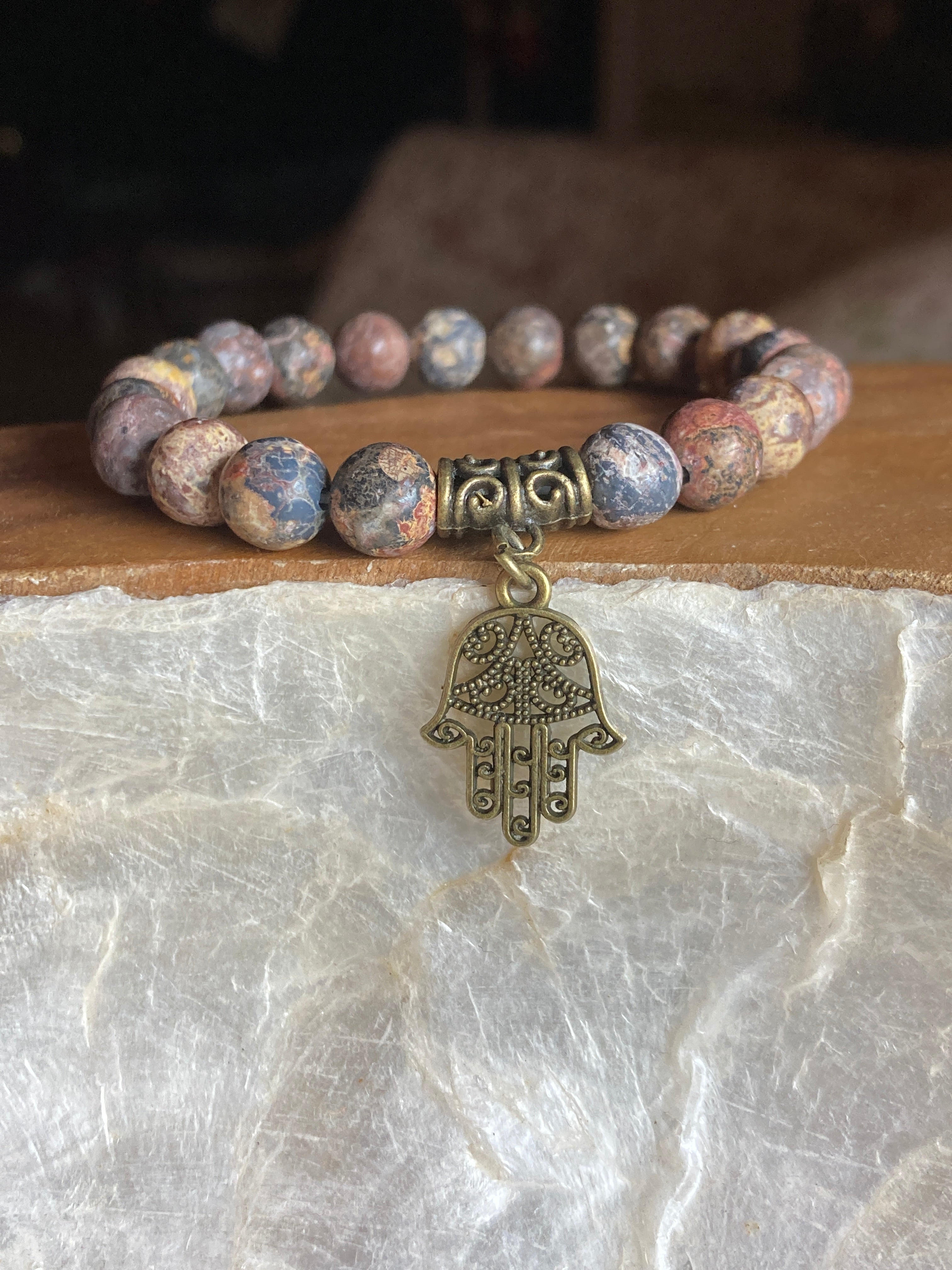 NURTURING | TRANQUILITY | BALANCING - Leopard Jasper Bracelet