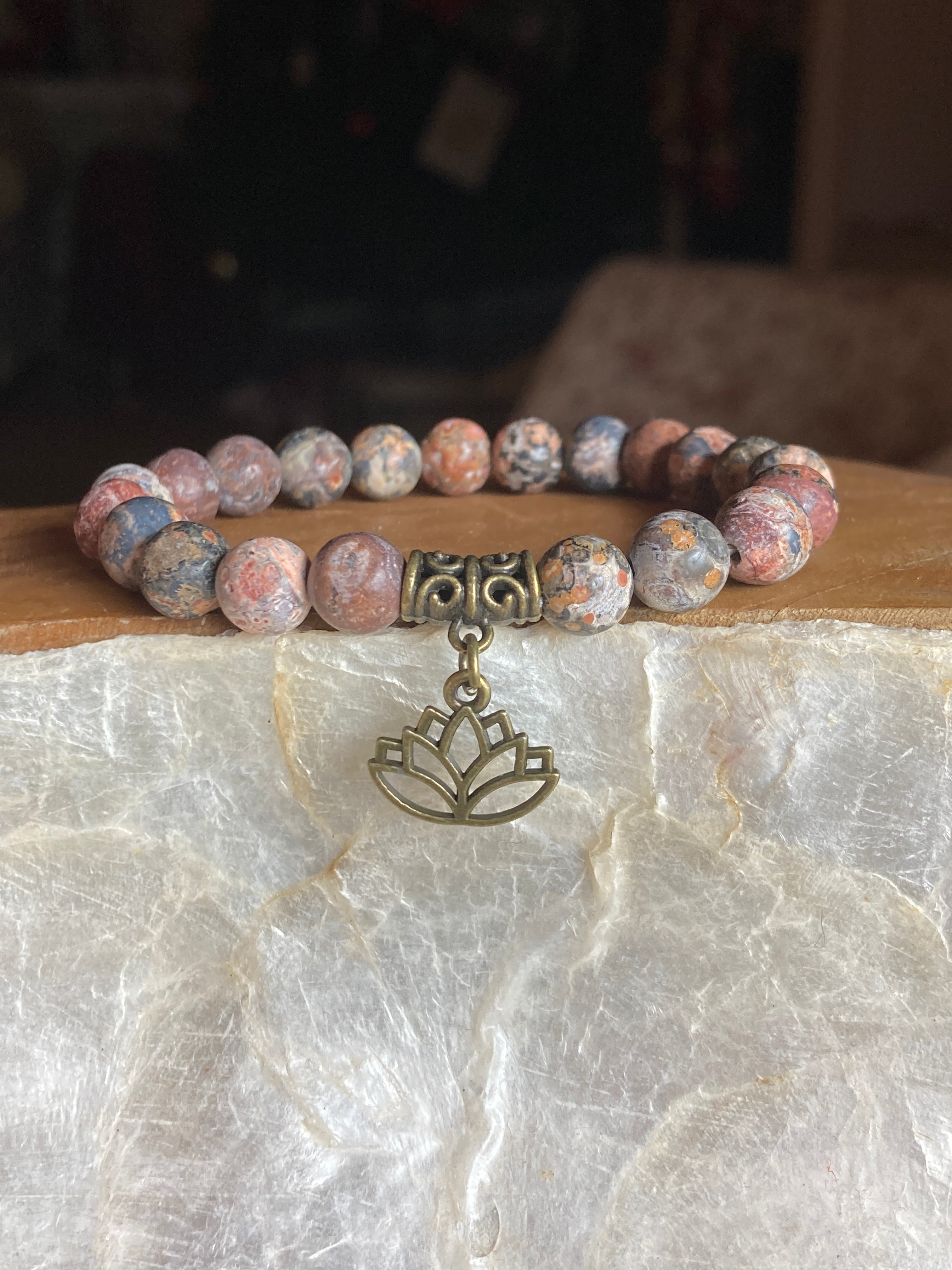 NURTURING | TRANQUILITY | BALANCING - Leopard Jasper Bracelet