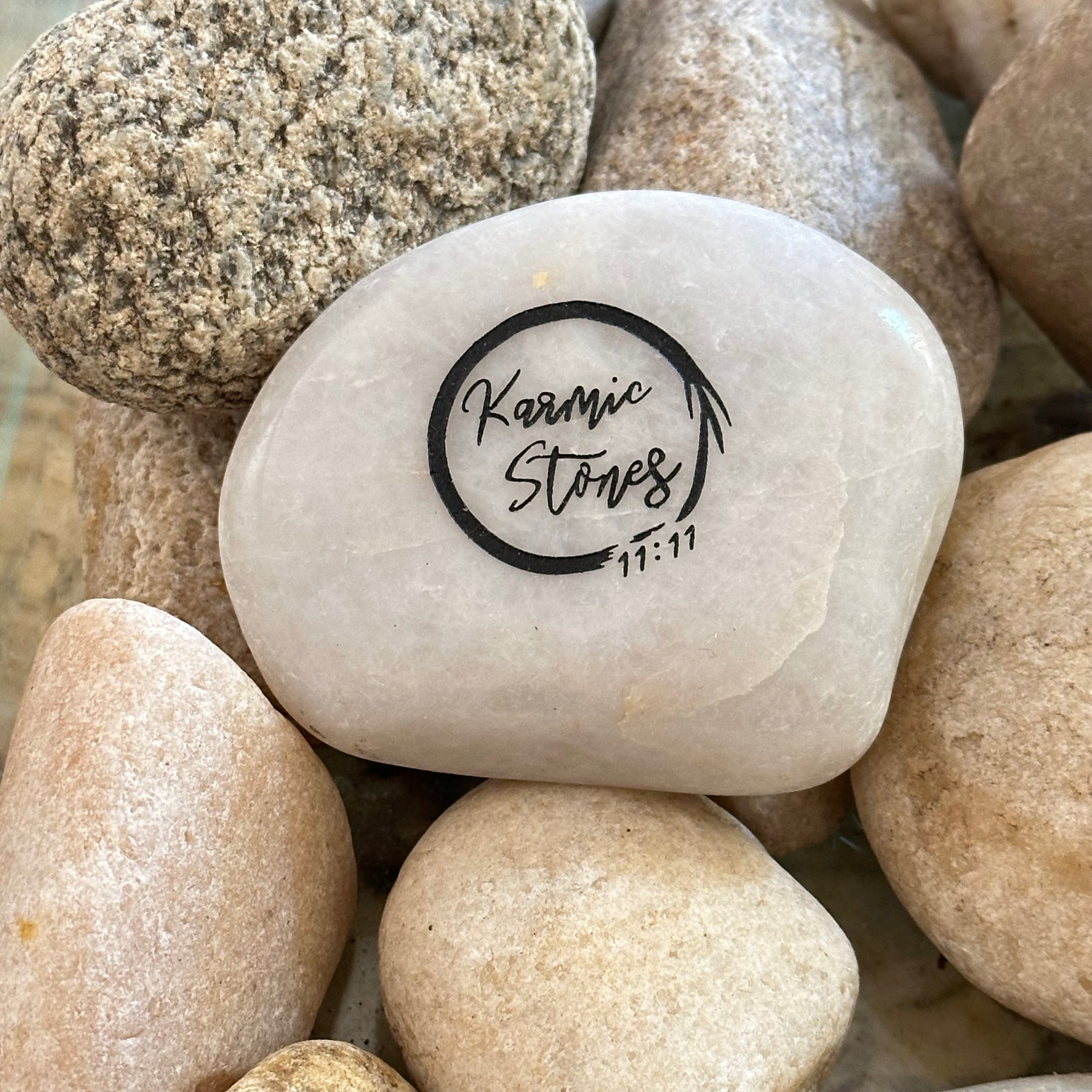 Sometimes There Are No Words Just Love ~ Engraved Inspirational Rock