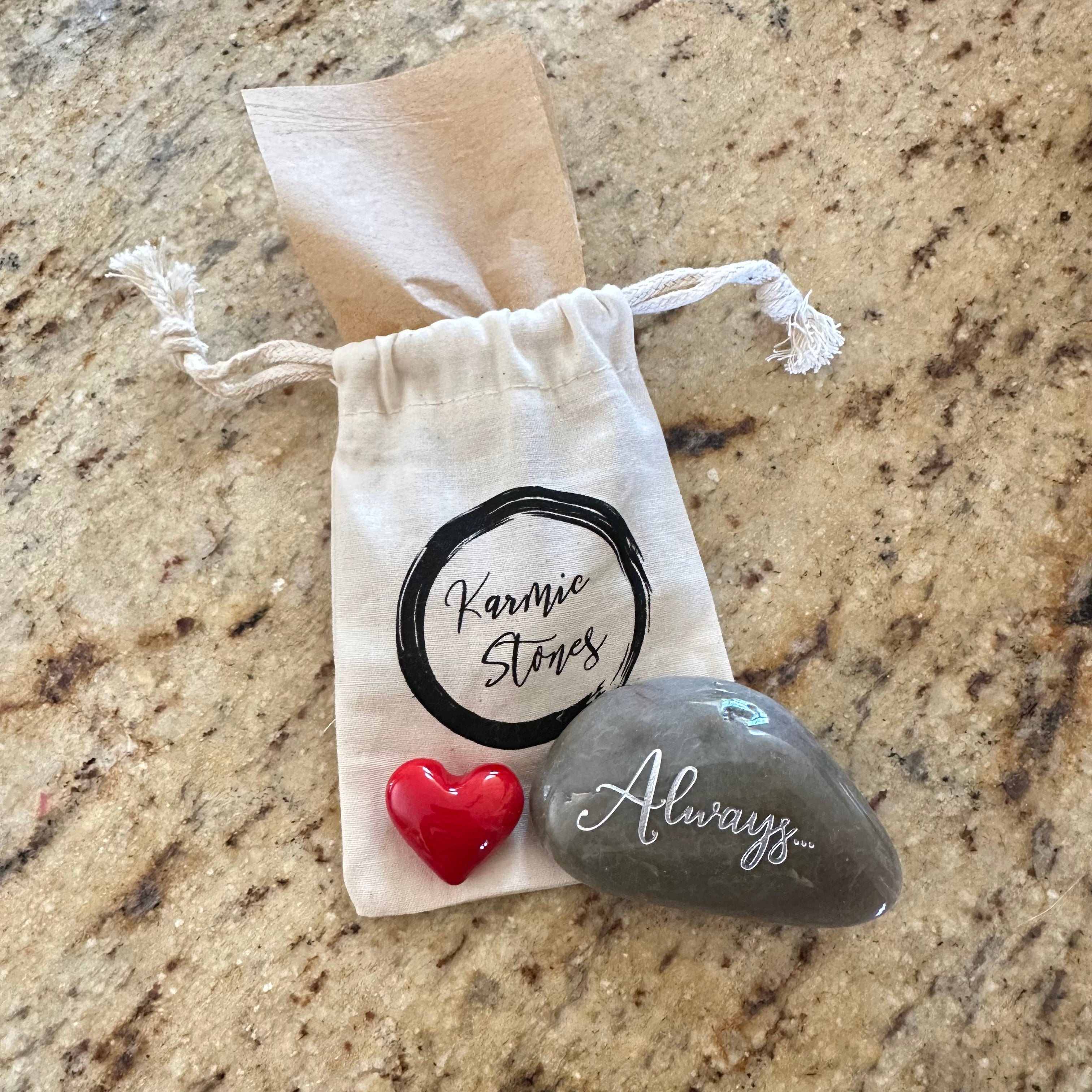 Always... ~ Engraved Inspirational Rock
