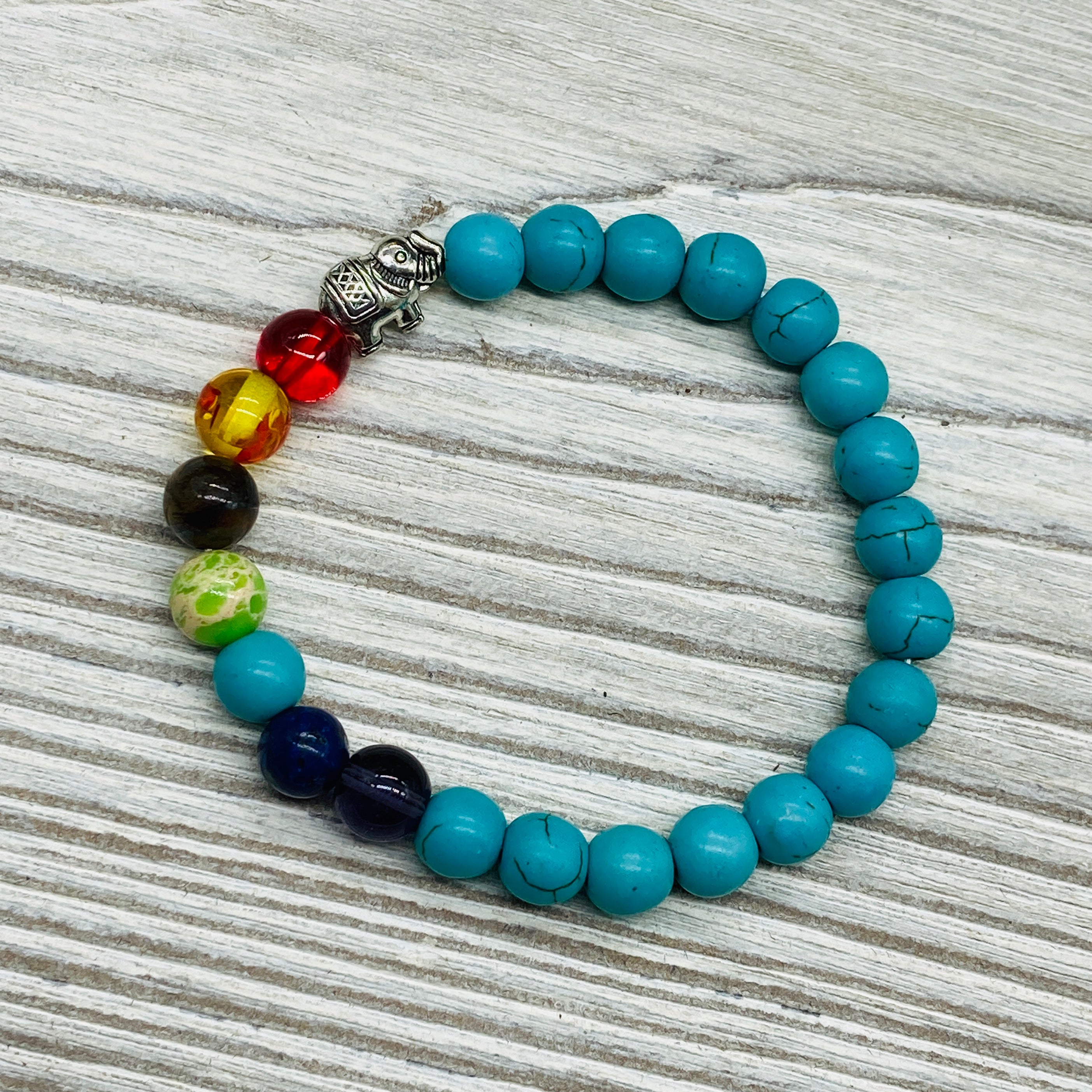 The Chakra Elephant Bracelet