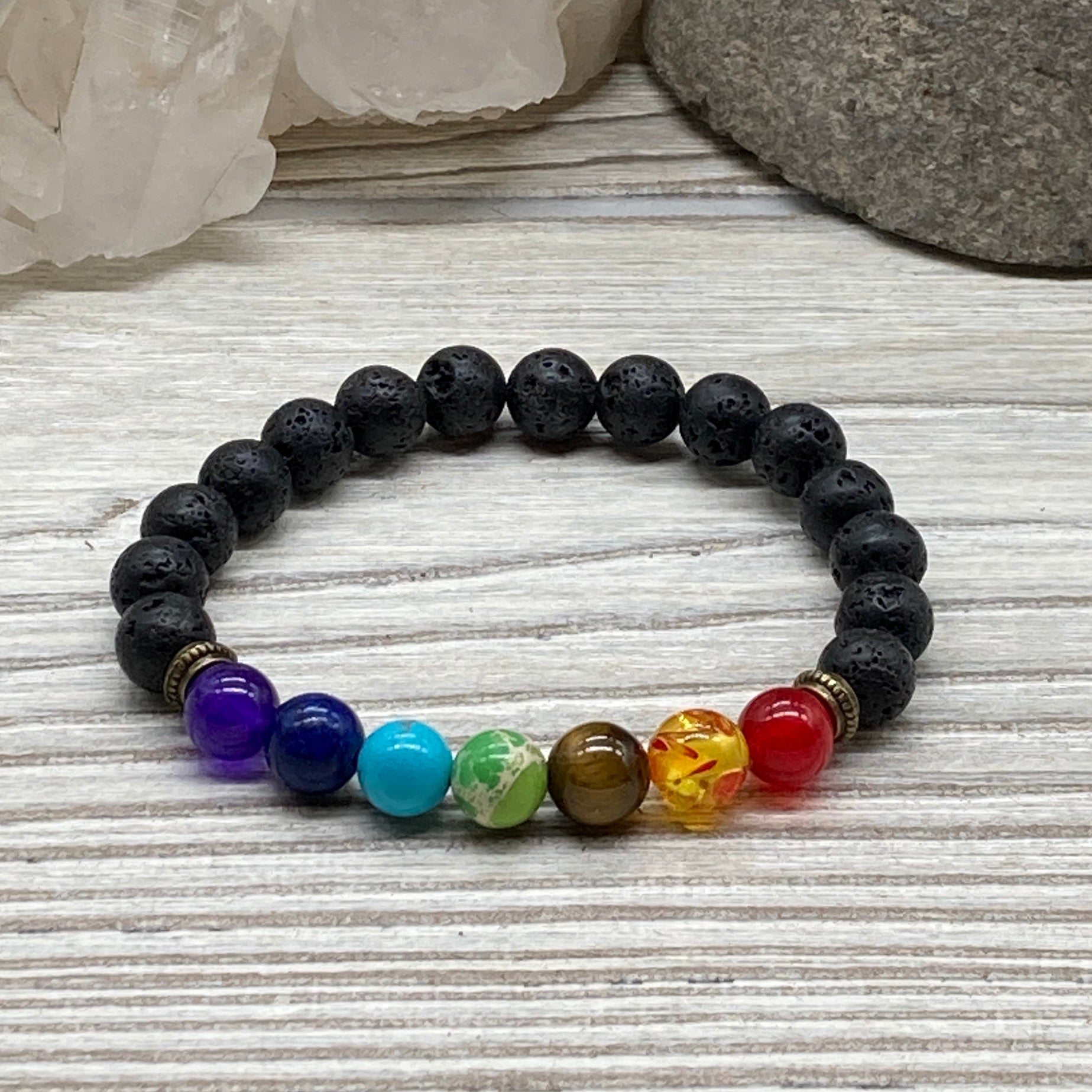 The Essential Oil Chakra Bracelet