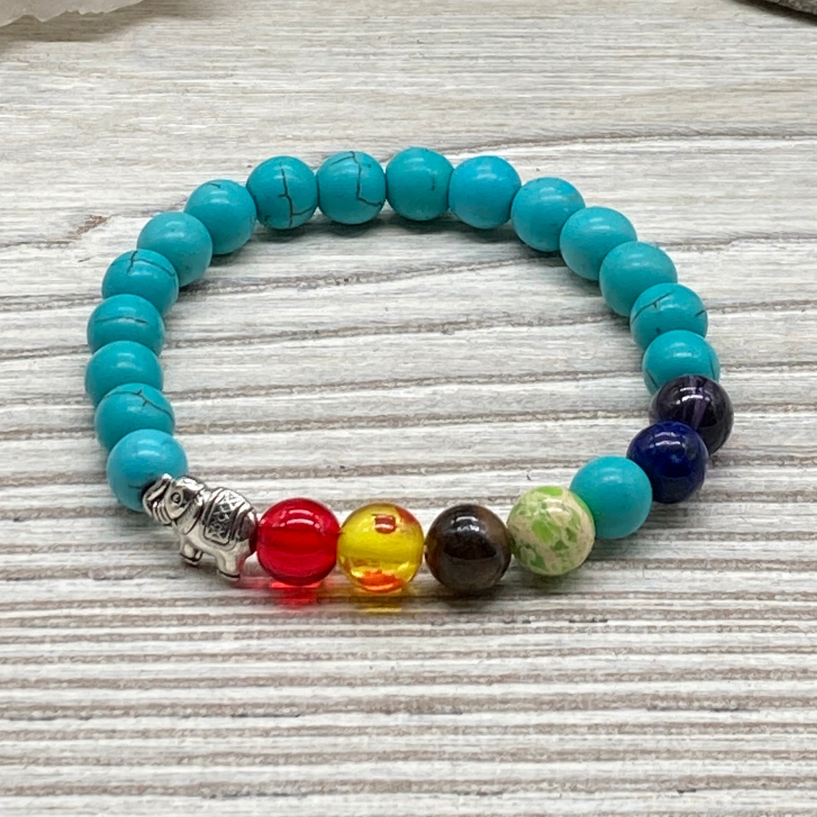 The Chakra Elephant Bracelet