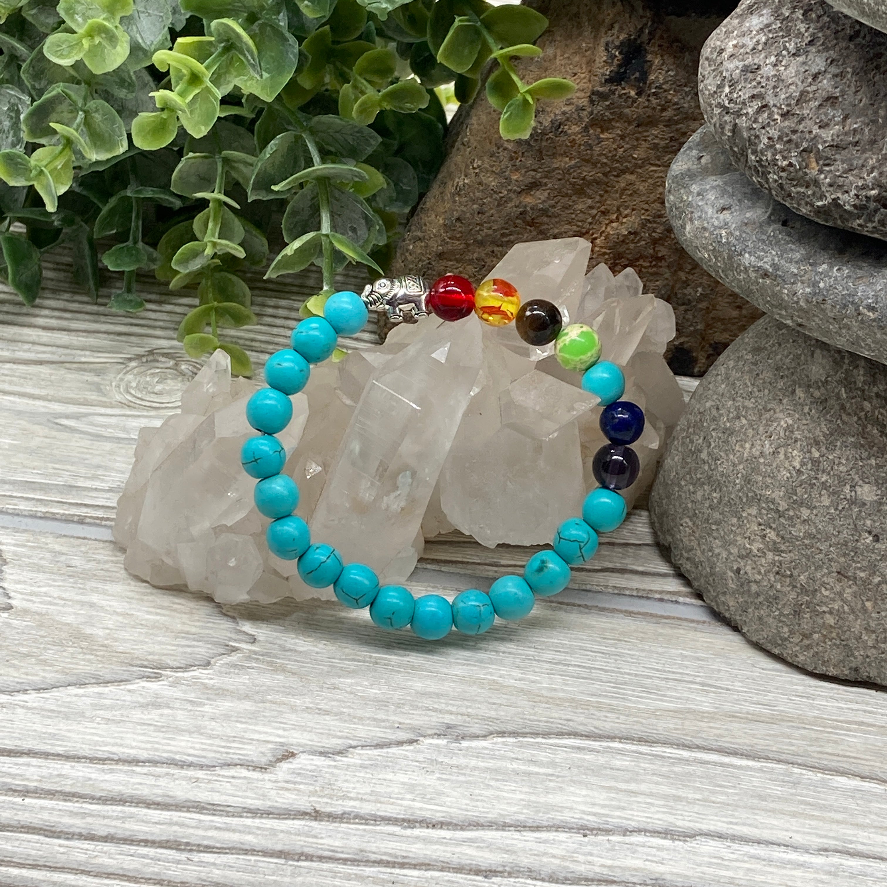The Chakra Elephant Bracelet