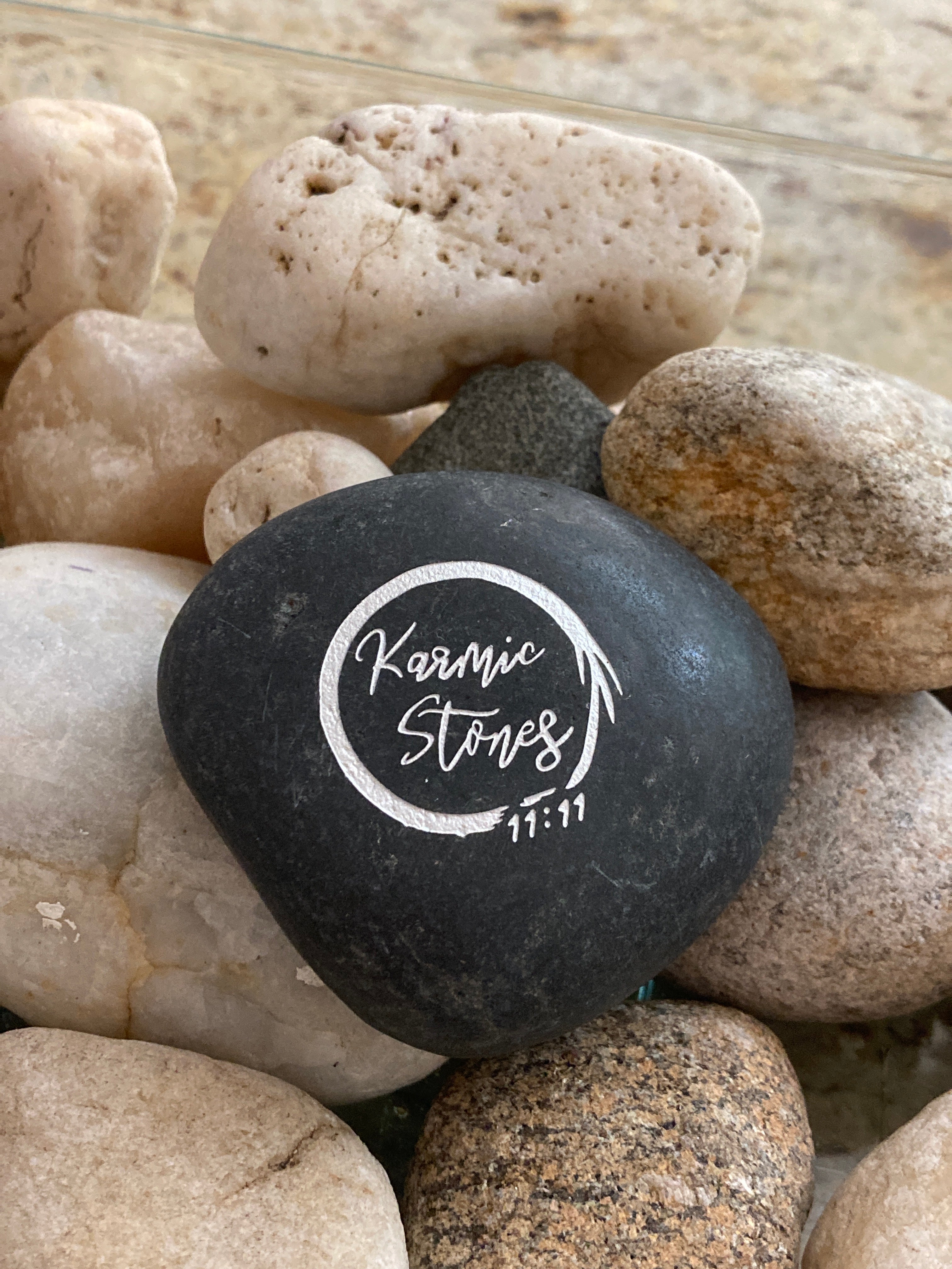 And They Lived Happily Ever After ~ Engraved Inspirational Rock