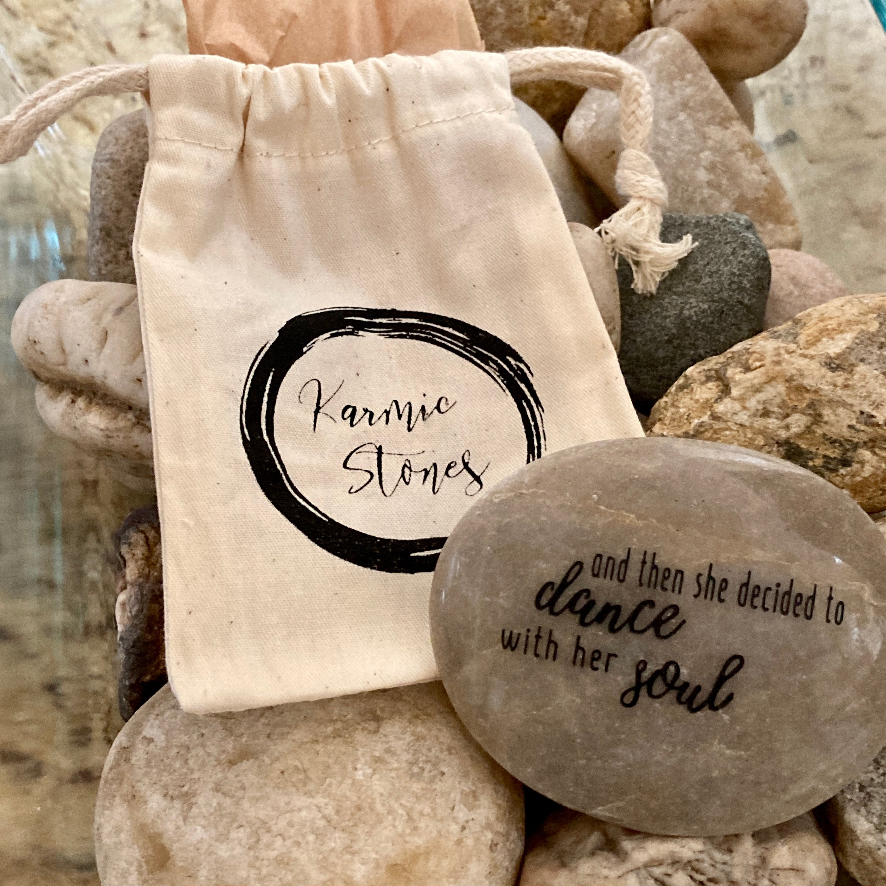 And Then She Decided To Dance With Her Soul ~ Engraved Inspirational Rock