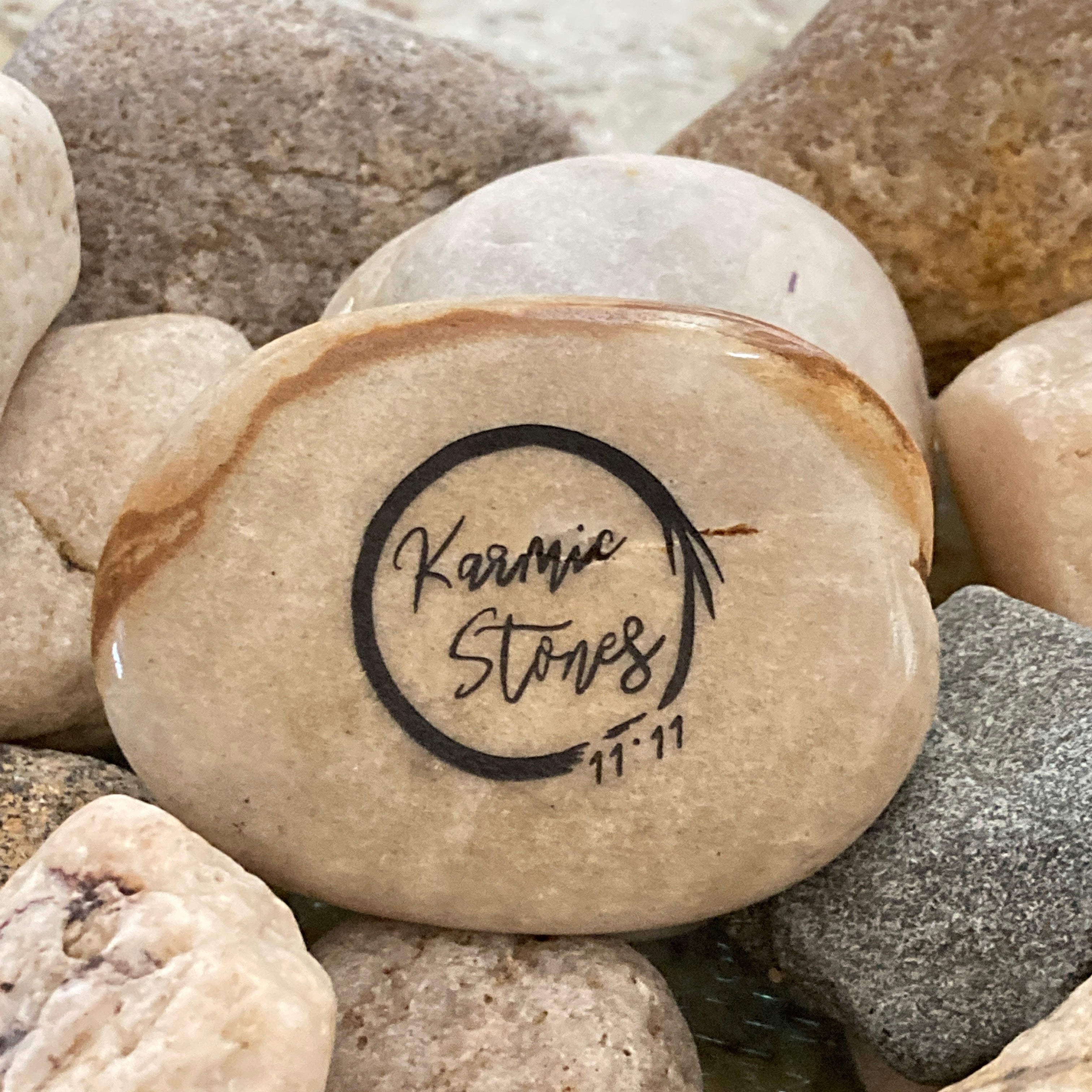 Forgiveness, Won't Change The Past But Will Surely Change The Future ~ Engraved Inspirational Rock
