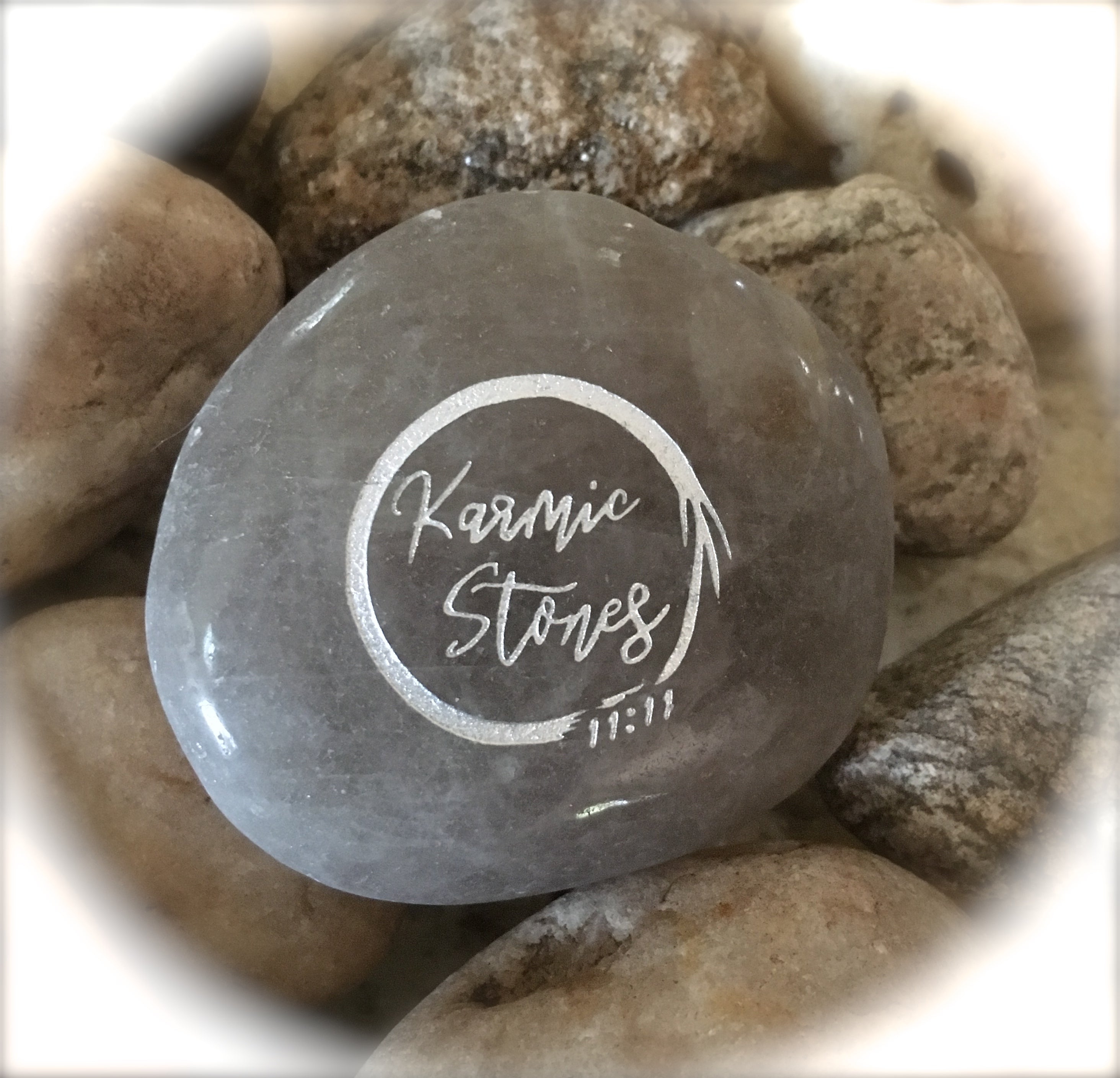 She Believed She Could So She Did ~ Engraved Inspirational Rock
