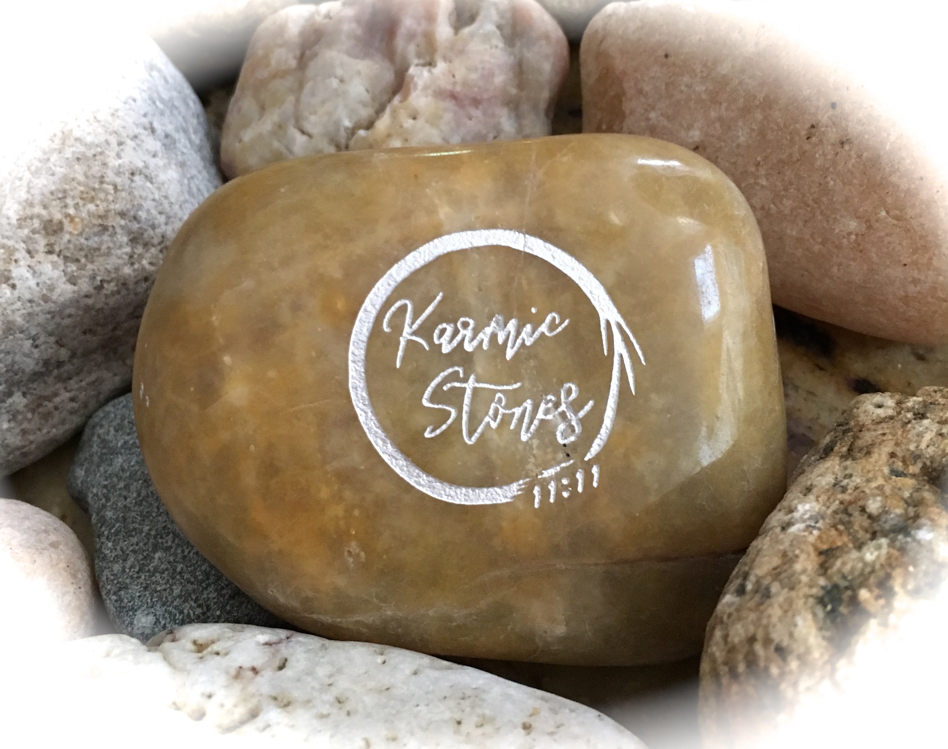 Love is Love is Love ~ Engraved Inspirational Rock