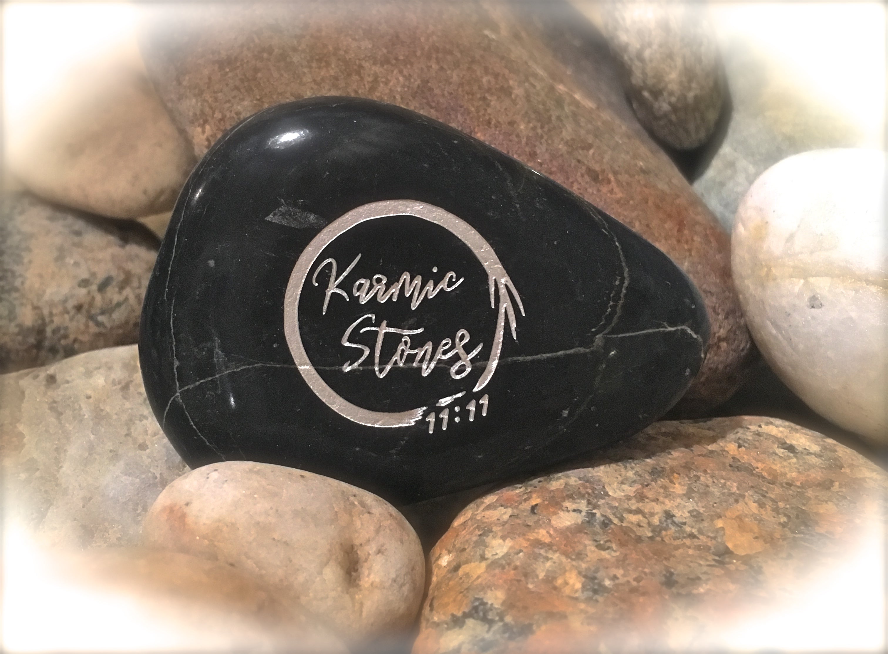 Follow Your Heart ~ Engraved Inspirational Rock