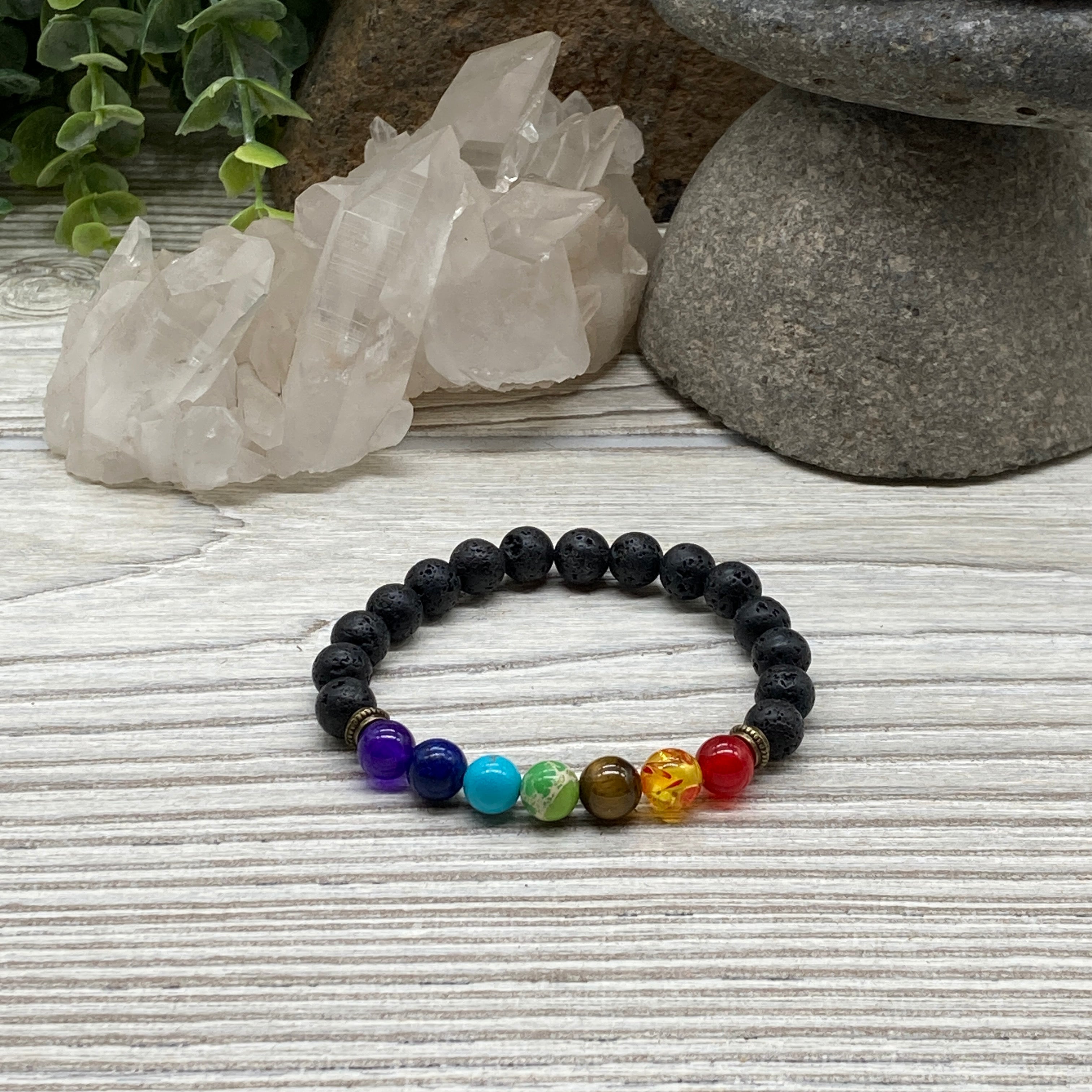 The Essential Oil Chakra Bracelet