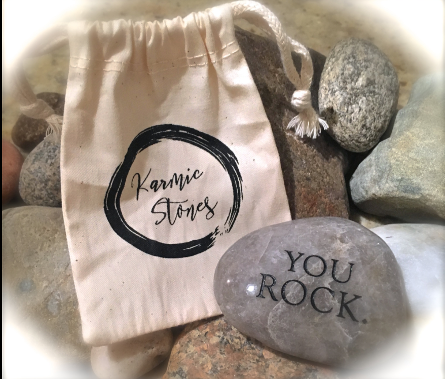 You Rock ~ Engraved Inspirational Stones