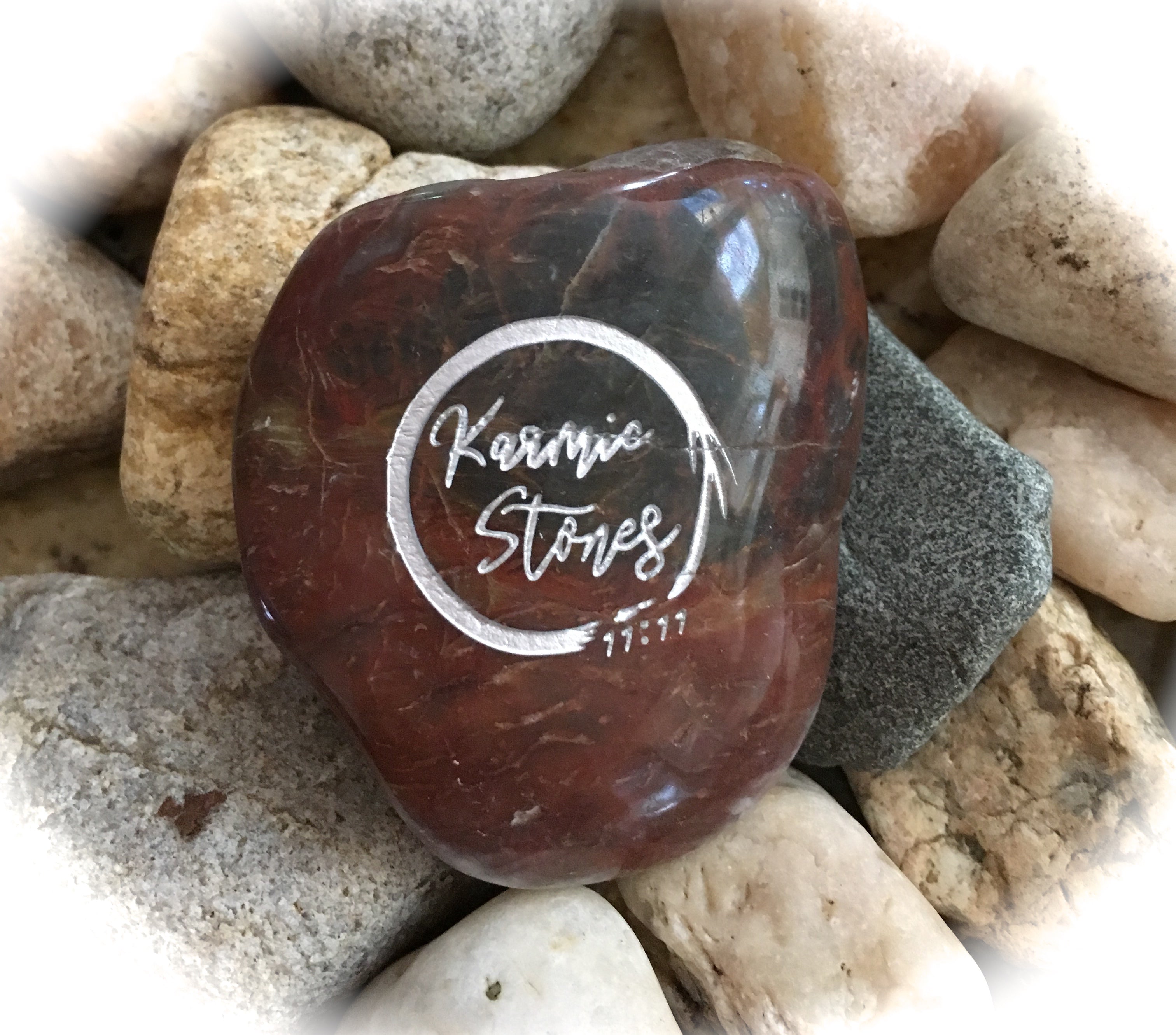 I Love You More ~ Engraved Inspirational Rock