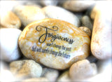 Forgiveness, Won't Change The Past But Will Surely Change The Future ~ Engraved Inspirational Rock