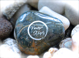 Grow A Pair Engraved Rock Gifts Logo